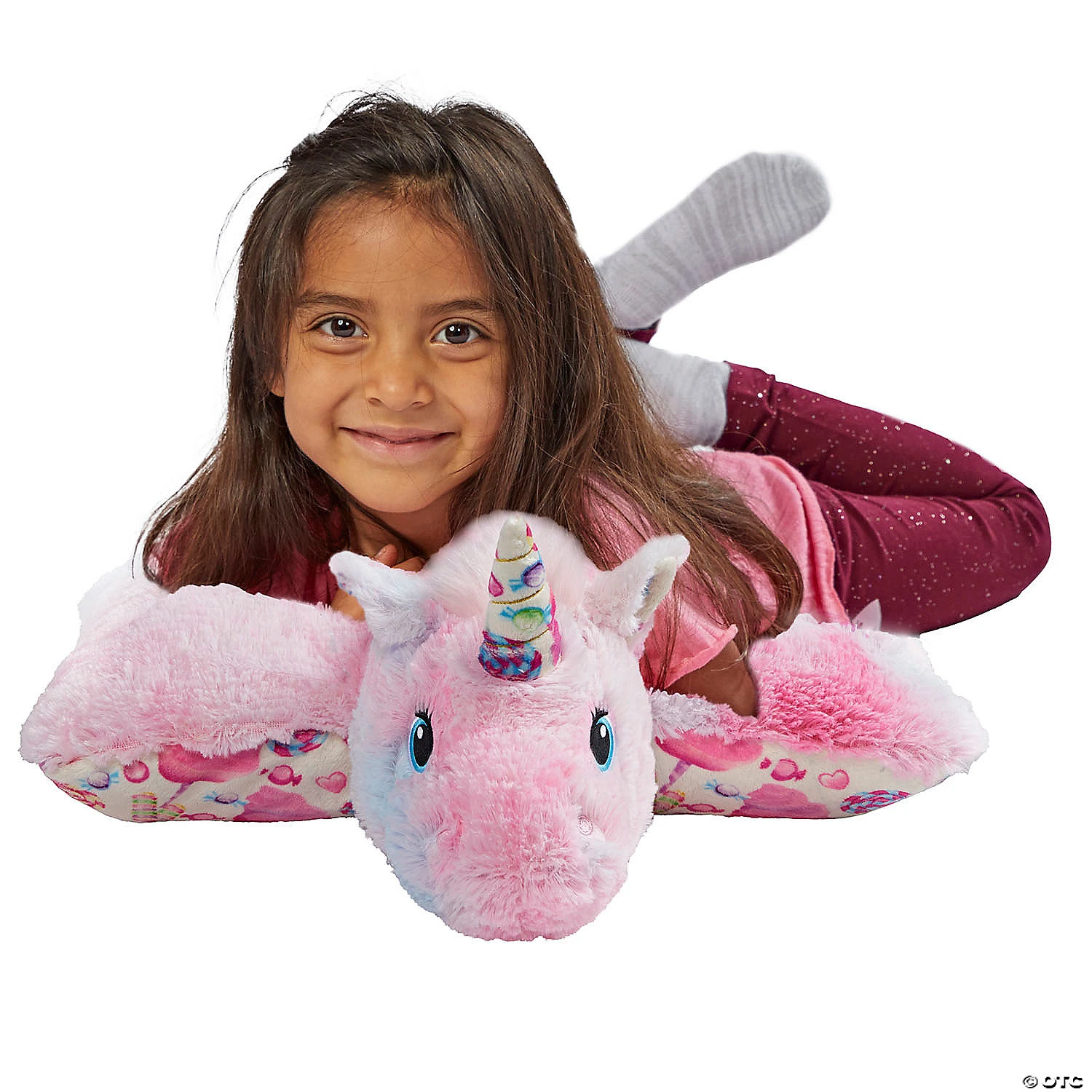 Pillow Pet - Cotton Candy Unicorn 3 Pillow Pet - Cotton Candy Unicorn - Image 3