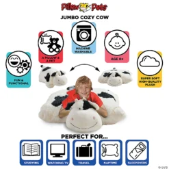Pillow Pet - Cozy Cow Jumboz 7 Pillow Pet - Cozy Cow Jumboz -Children Toy Store pillow pet cozy cow jumboz14166871 a03