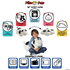 Pillow Pet - Cozy Cow 7 Pillow Pet - Cozy Cow -Children Toy Store pillow pet cozy cow14166785 a03