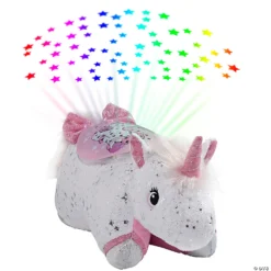 Pillow Pet - Glittery Unicorn Sleeptime Lite