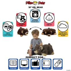 Pillow Pet - Mr. Bear -Children Toy Store pillow pet mr bear14166788 a03