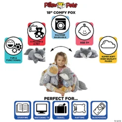 Pillow Pet - Naturally Comfy Fox -Children Toy Store pillow pet naturally comfy fox14166810 a03