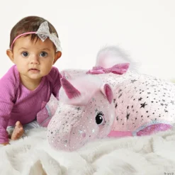 Pillow Pet - Sparkly Pink Unicorn -Children Toy Store pillow pet sparkly pink unicorn14166805 a02