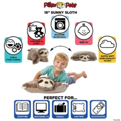 Pillow Pet - Sunny Sloth -Children Toy Store pillow pet sunny sloth14166791 a04