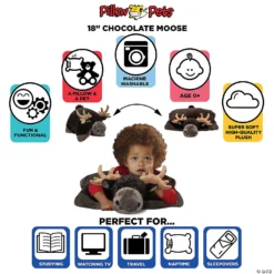 Pillow Pet - Wild Moose 9 Pillow Pet - Wild Moose -Children Toy Store pillow pet wild moose14166790 a04