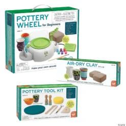 Pottery Wheel, Clay Refill And FREE Tool Kit: Set Of 3
