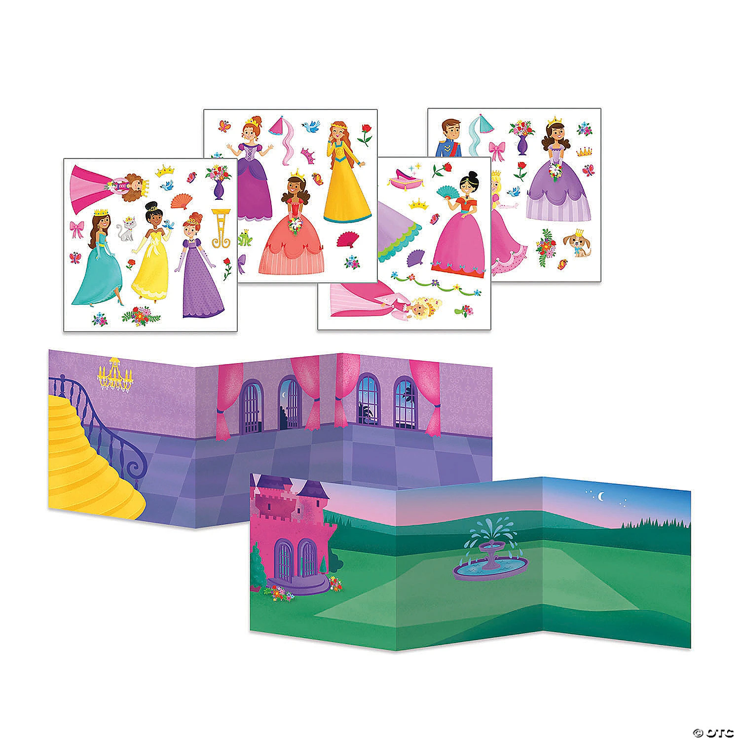 Princess Reusable Sticker Tote 2 Princess Reusable Sticker Tote - Image 2