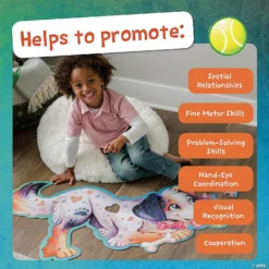 Puppy Floor Puzzle -Children Toy Store puppy floor puzzlepz43 a02