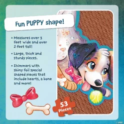 Puppy Floor Puzzle -Children Toy Store puppy floor puzzlepz43 a03