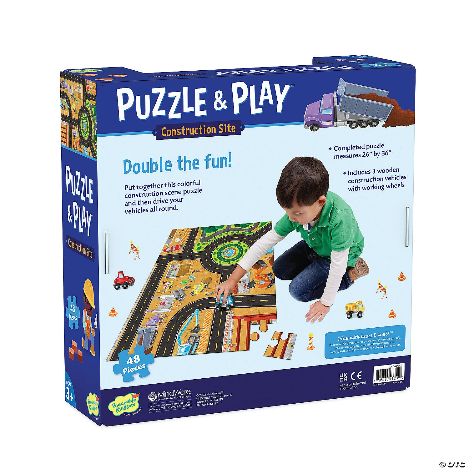 Puzzle And Play: Construction Site 6 Puzzle And Play: Construction Site - Image 6