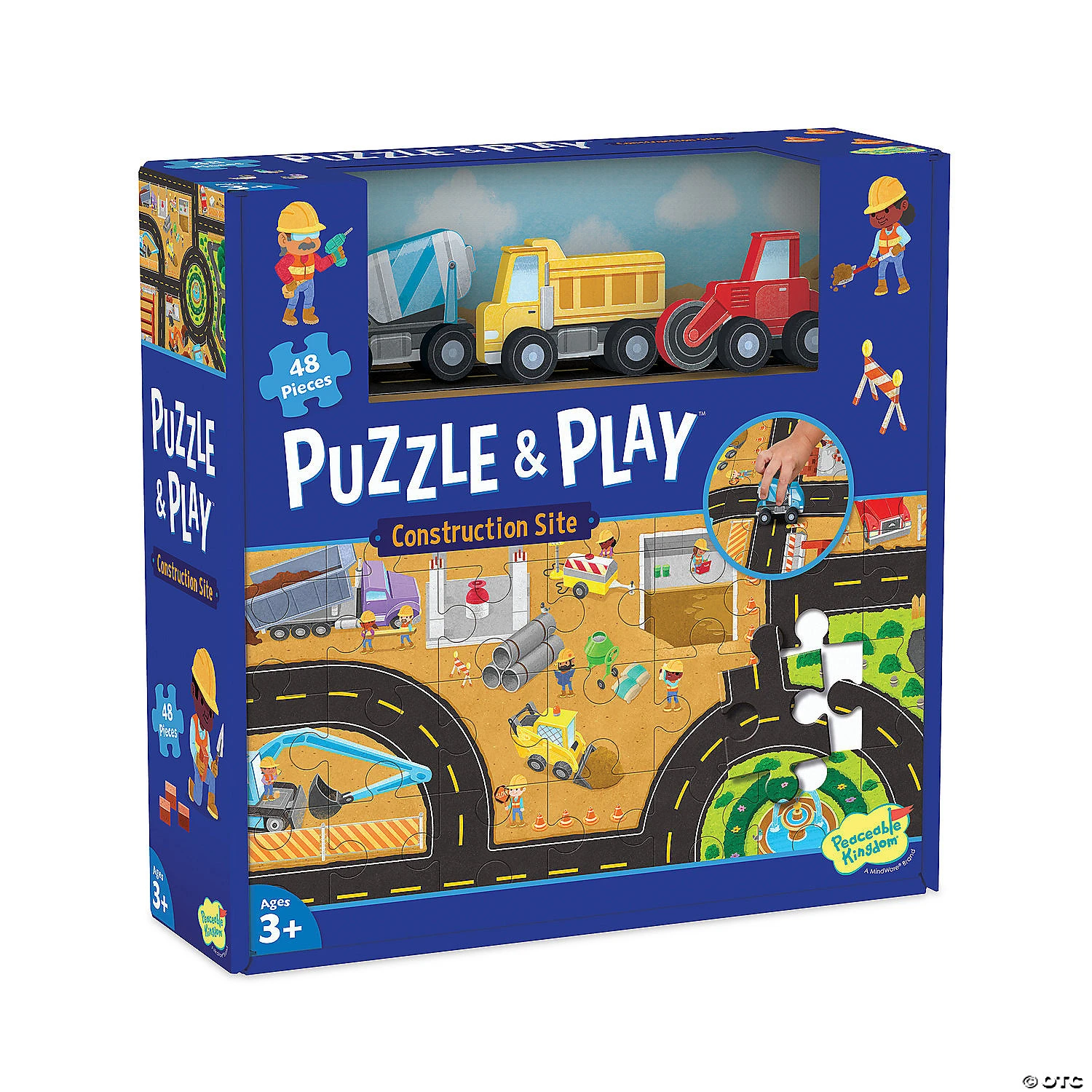 Puzzle And Play: Construction Site 1 Puzzle And Play: Construction Site