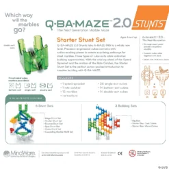 Q-BA-MAZE 2.0: Starter Stunt Set 7 Q-BA-MAZE 2.0: Starter Stunt Set -Children Toy Store q ba maze 2 0 starter stunt set62068 a02