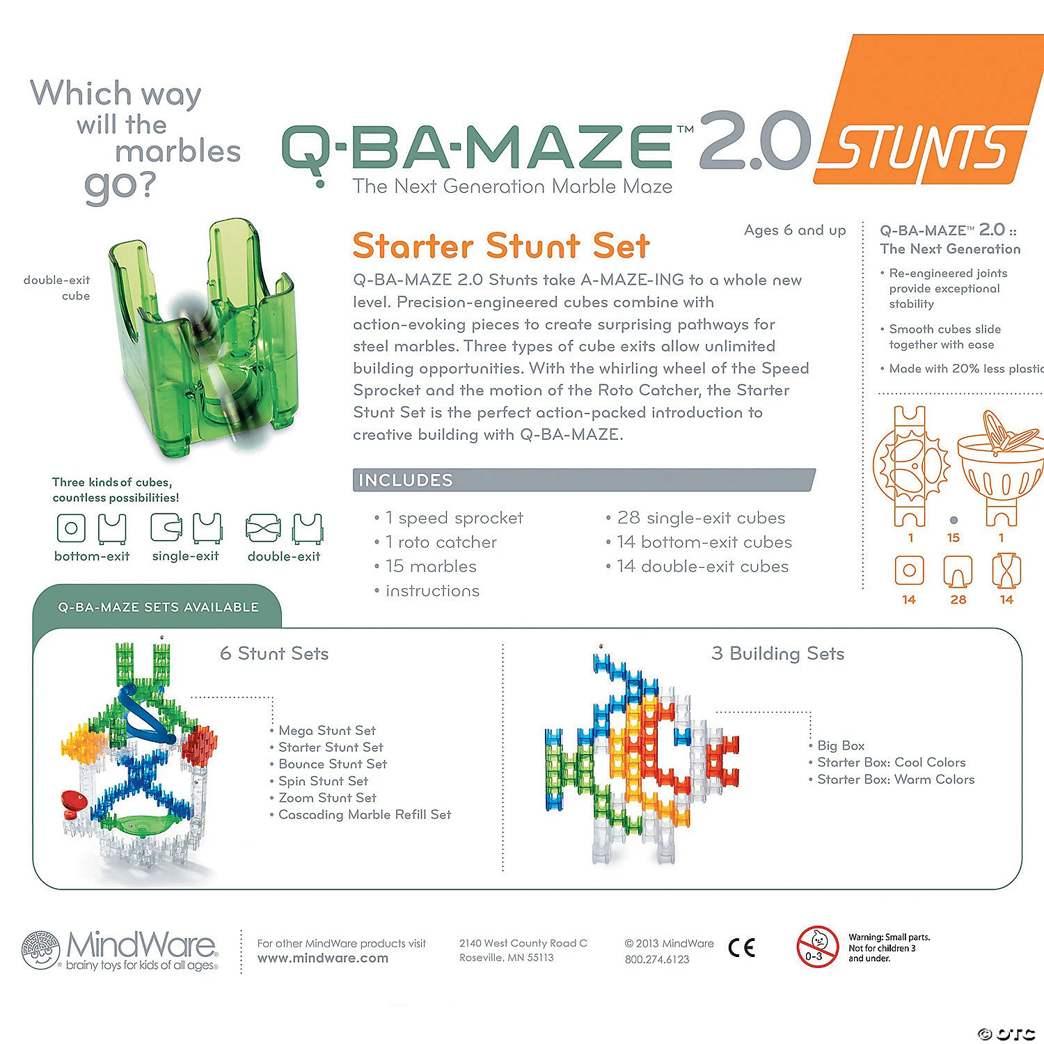 Q-BA-MAZE 2.0: Starter Stunt Set 3 Q-BA-MAZE 2.0: Starter Stunt Set - Image 3