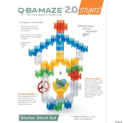 Q-BA-MAZE 2.0: Starter Stunt Set 9 Q-BA-MAZE 2.0: Starter Stunt Set -Children Toy Store q ba maze 2 0 starter stunt set62068 a04