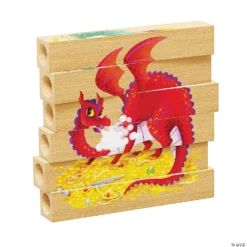 Quercetti Mix-N-Match Wood Puzzle, Fantasy Animals 7 Quercetti Mix-N-Match Wood Puzzle, Fantasy Animals -Children Toy Store quercetti mix n match wood puzzle fantasy animals14272595 a02