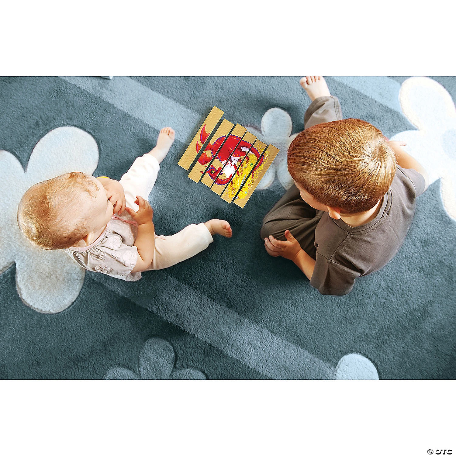 Quercetti Mix-N-Match Wood Puzzle, Fantasy Animals 5 Quercetti Mix-N-Match Wood Puzzle, Fantasy Animals - Image 5