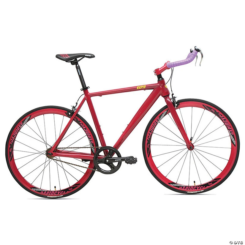 Rapid Cycle Evolve Bullhorn Road Bike 21": Purple 1 Rapid Cycle Evolve Bullhorn Road Bike 21": Purple