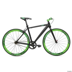Rapid Cycle Evolve Flatbar Road Bike 19": Black