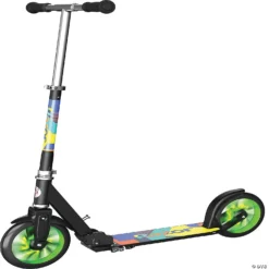 Razor A5 Lux Light-Up Kick Scooter: Green