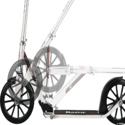 Razor A6 Scooter: Silver -Children Toy Store razor a6 scooter silver14103402 a03