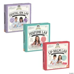Science Academy: Crystal Spa, Perfume And Lip Balm Lab: Set Of 3