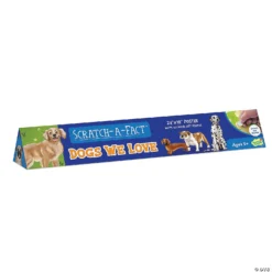 Scratch-a-Fact Poster: Dogs We Love -Children Toy Store scratch a fact poster dogs we love14110971 a04