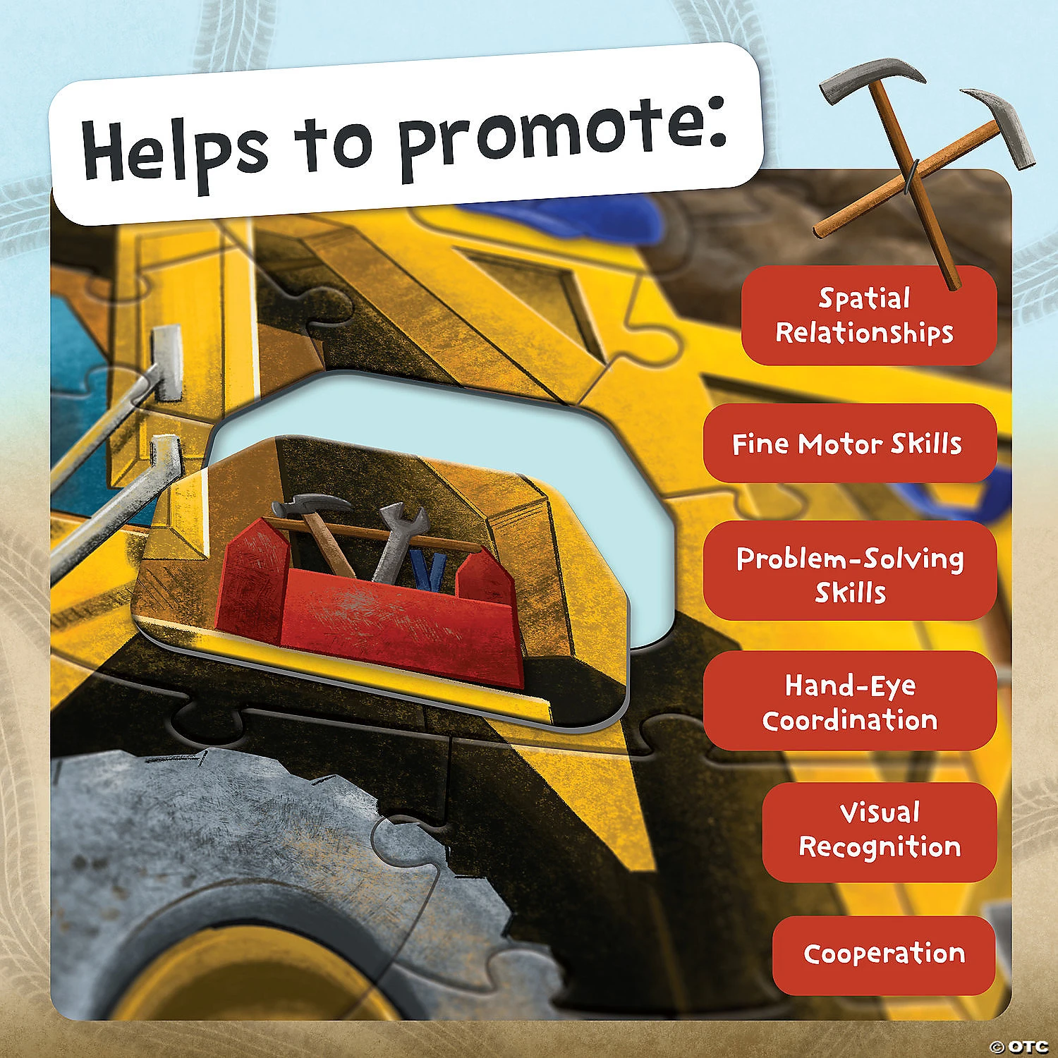 Shiny Dump Truck Floor Puzzle 4 Shiny Dump Truck Floor Puzzle - Image 4