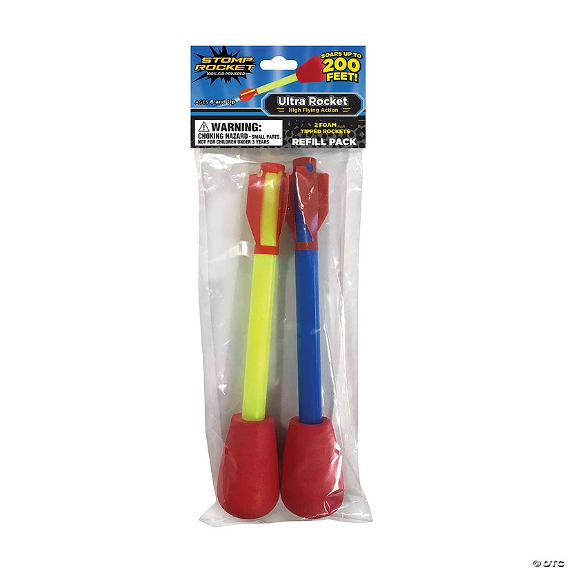 Stomp Rocket Ultra Refills: Set Of 2 1 Stomp Rocket Ultra Refills: Set Of 2