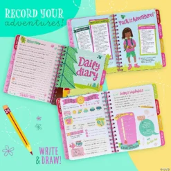 Summer Camp Journal For Girls -Children Toy Store summer camp journal for girlsgjl101 a02
