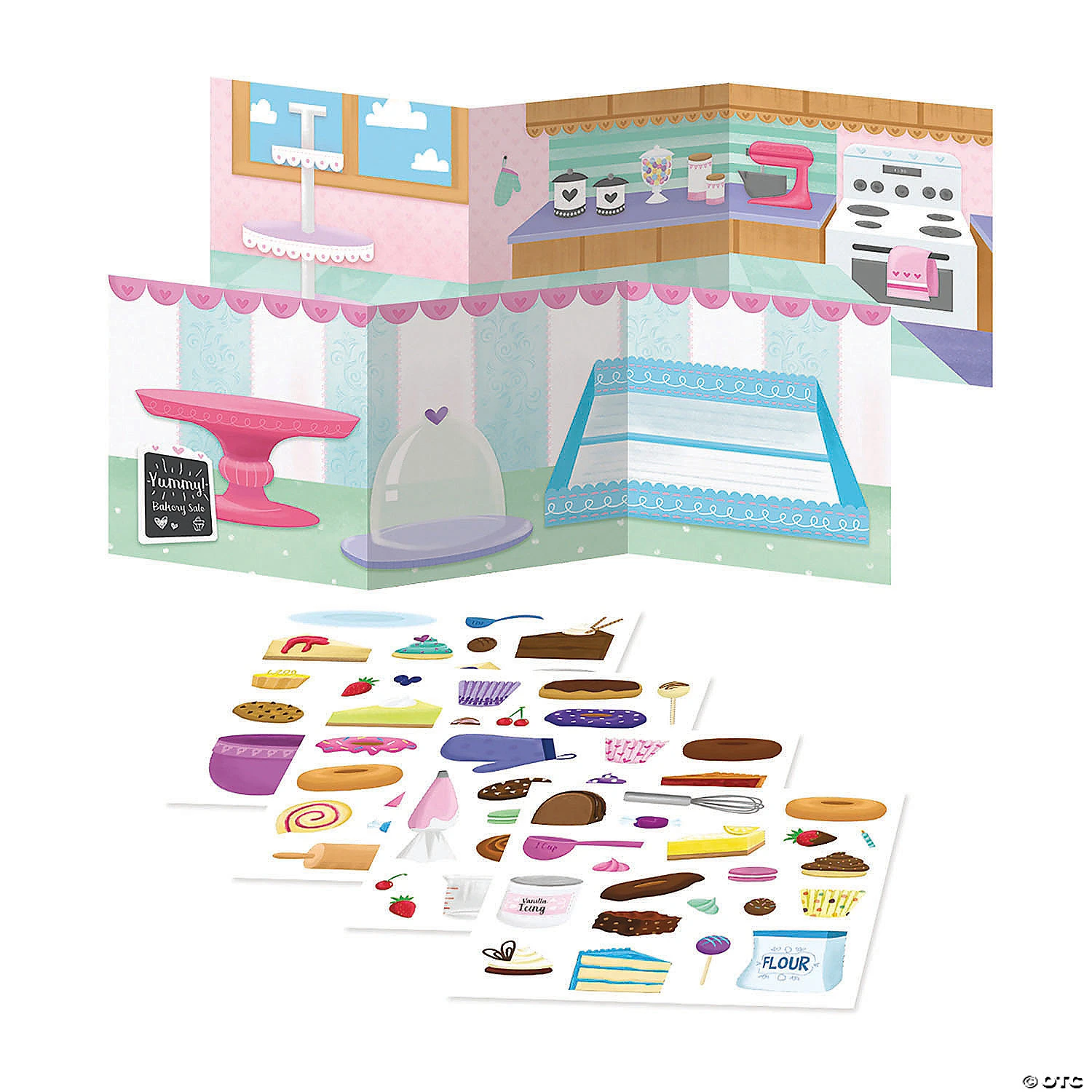 Sweet Shoppe Reusable Sticker Tote 2 Sweet Shoppe Reusable Sticker Tote - Image 2