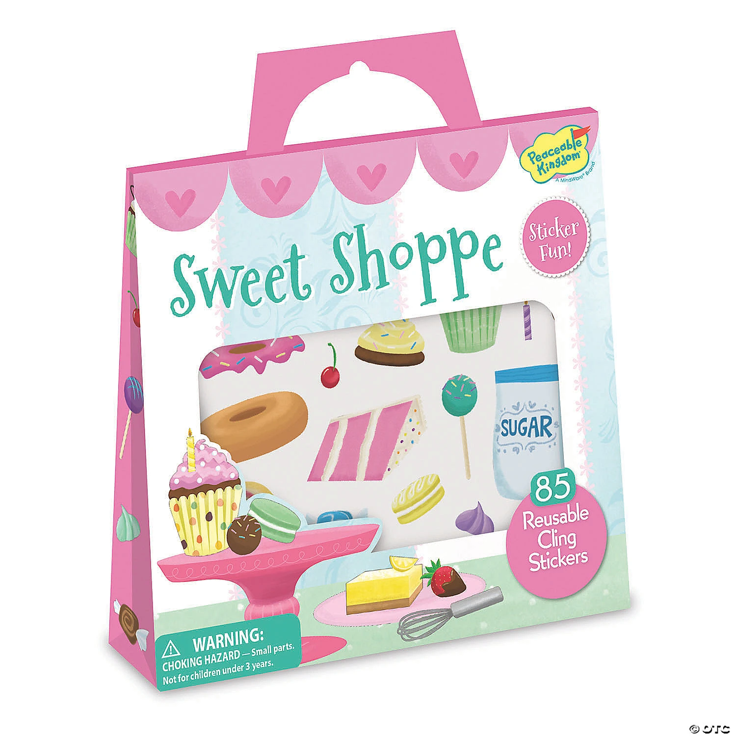 Sweet Shoppe Reusable Sticker Tote 1 Sweet Shoppe Reusable Sticker Tote