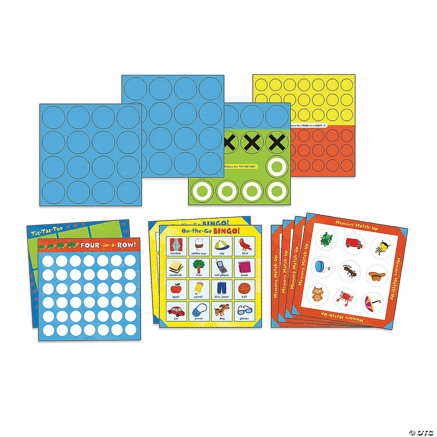 Take-Along Games Reusable Sticker Tote 2 Take-Along Games Reusable Sticker Tote - Image 2
