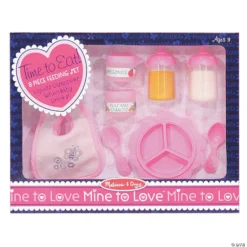 Time To Eat Play Feeding Set: 8 Pieces