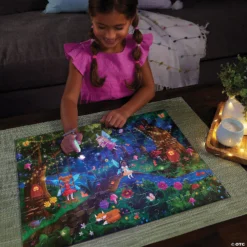 Twilight Fairies Seek And Find Glow Puzzle -Children Toy Store twilight fairies seek and find glow puzzlepz34 a02