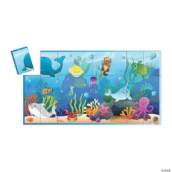 Underwater Fun Match Up Game & Puzzle -Children Toy Store underwater fun match up game and puzzlemu25 a02 1