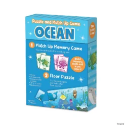 Underwater Fun Match Up Game & Puzzle -Children Toy Store underwater fun match up game and puzzlemu25 a05