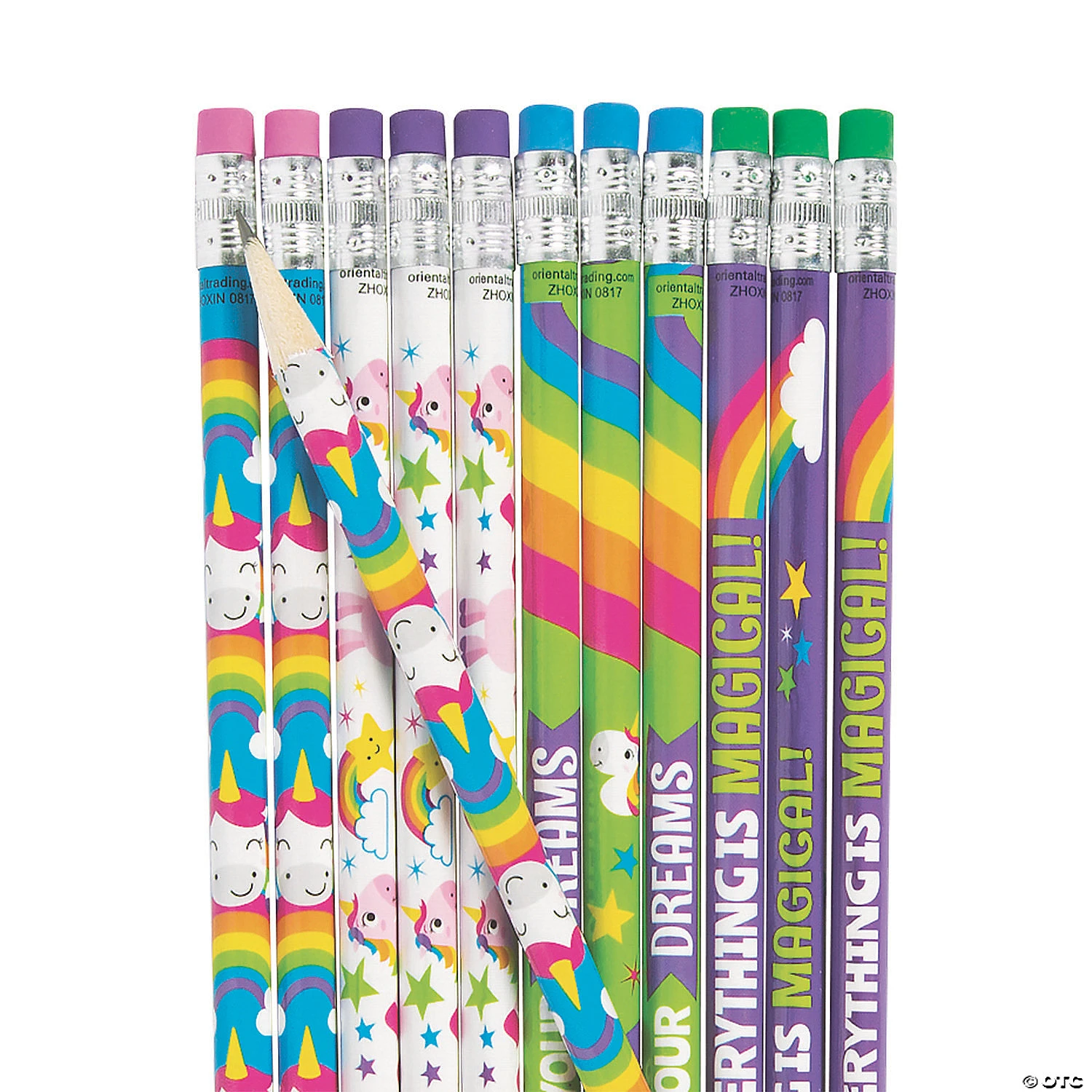 Unicorn Pencils - 24 Pc. 1 Unicorn Pencils - 24 Pc.