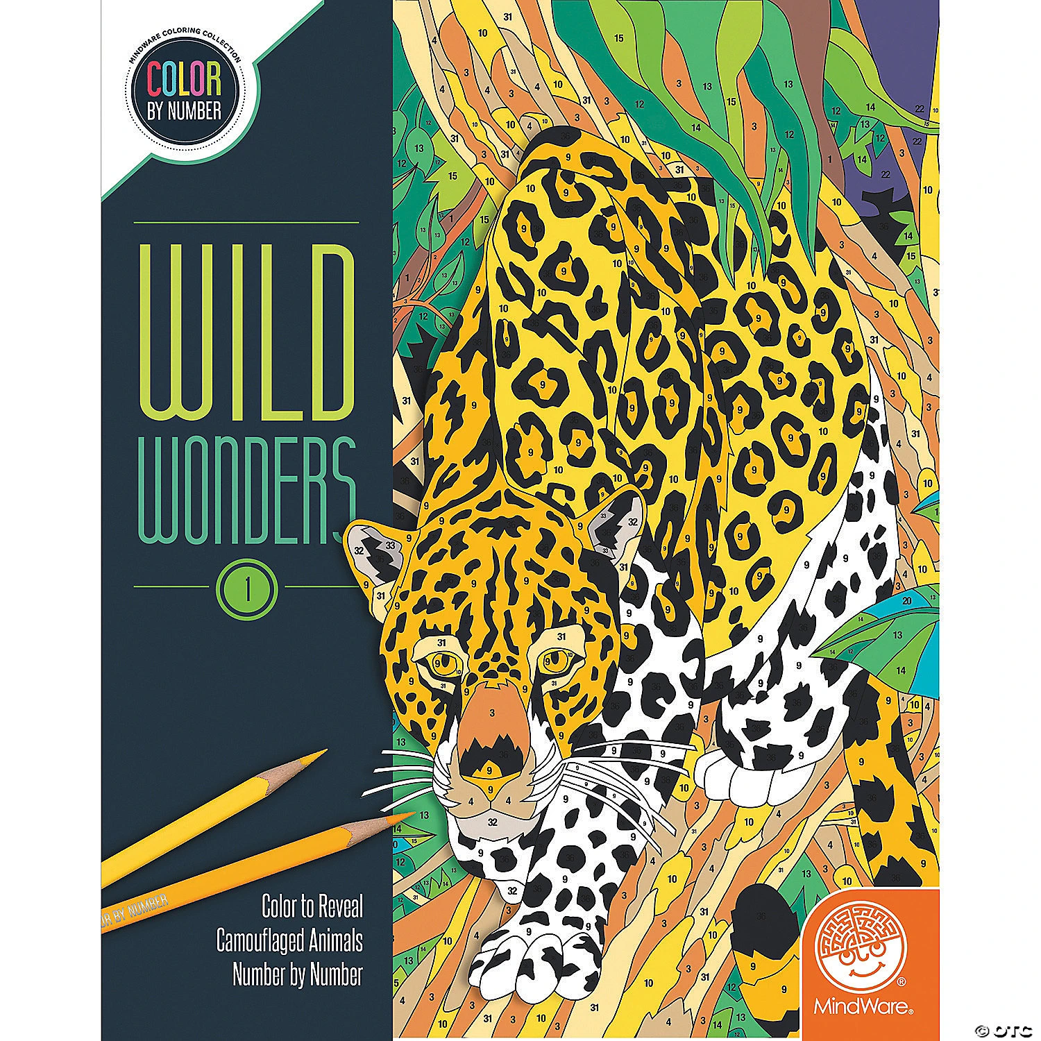 Wild Wonders Color By Number: Book 1 1 Wild Wonders Color By Number: Book 1