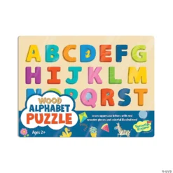 Wood Alphabet Puzzle -Children Toy Store wood alphabet puzzlepz47 a05