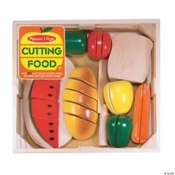 Wooden Food Set With Crate